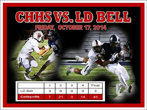 Colleyville Football -- CHHS vs. LD Bell -- Oct. 1