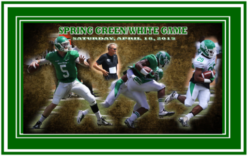North Texas Mean Green -- Green/White Spring Game